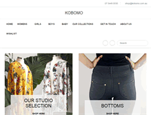 Tablet Screenshot of kobomo.com.au